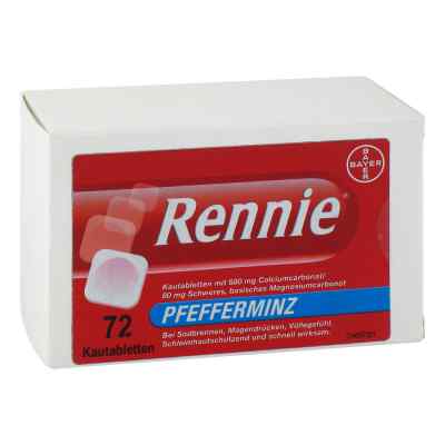 Rennie Kautabletten 72 stk von Pharma Gerke Arzneimittelvertrie PZN 13750487