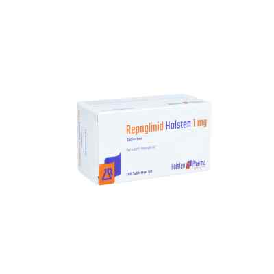 Repaglinid Holsten 1 mg Tabletten 180 stk von Holsten Pharma GmbH PZN 12553282