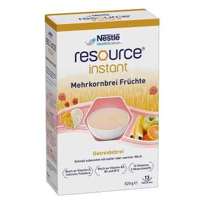 Resource instant Mehrkornbrei Früchte Pulver
