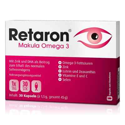 Retaron Makula Omega-3 Kapseln 30 stk von URSAPHARM Arzneimittel GmbH PZN 19642853