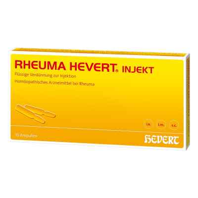 Rheuma Hevert Injekt Ampullen 10X2 ml von Hevert-Arzneimittel GmbH & Co. K PZN 05559947