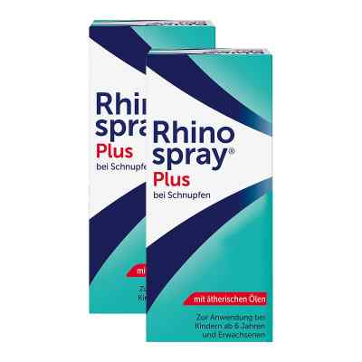 Rhinospray bei Schnupfen & verstopfter Nase 2x10 ml von A. Nattermann & Cie GmbH PZN 08101002