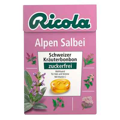 Ricola ohne Zucker Box Alpen Salbei Bonbons