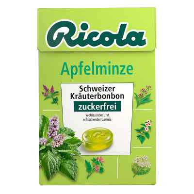 Ricola ohne Zucker Box Apfelminze Bonbons 50 g von MARVECS GmbH PZN 12500736