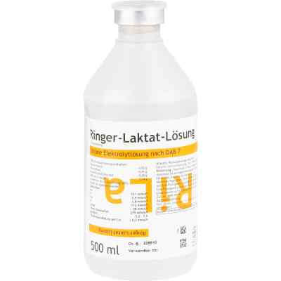 Ringer Laktat Lösung Plastik 10X500 ml von SERAG-WIESSNER GmbH & Co.KG PZN 01434640