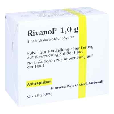 Rivanol 1,0g 50 stk von DERMAPHARM AG PZN 10056645