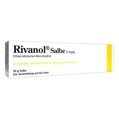Rivanol Salbe 50 g von DERMAPHARM AG PZN 06185621