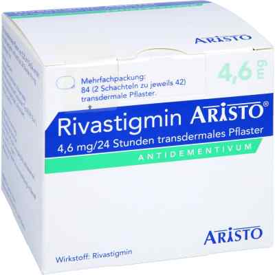 Rivastigmin Aristo 4,6 mg/24 Stunde transd.pflaster 84 stk von Aristo Pharma GmbH PZN 12733883