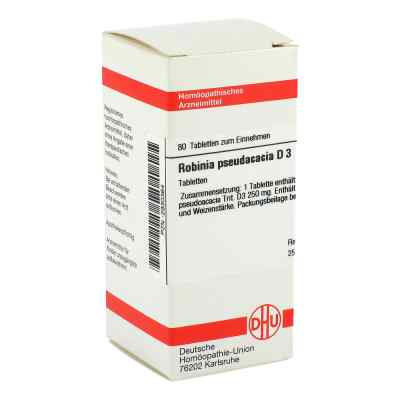 Robinia Pseudacacia D3 Tabletten 80 stk von DHU-Arzneimittel GmbH & Co. KG PZN 02930364