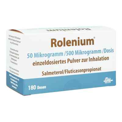 ROLENIUM 50 Mikrogramm/500 Mikrogramm 3X60 stk von Elpen Pharmaceutical Co. Inc. PZN 09780057