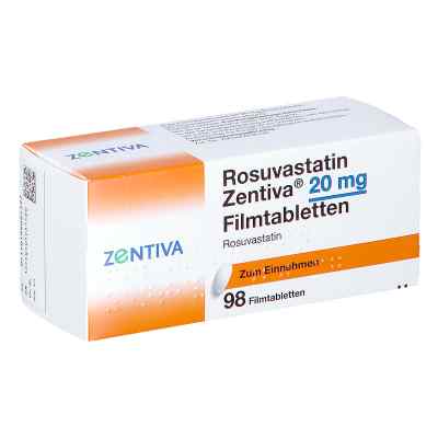 Rosuvastatin Zentiva 20 Mg Filmtabletten