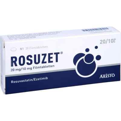 Rosuzet 20 mg/10 mg Filmtabletten 30 stk von Aristo Pharma GmbH PZN 14403718