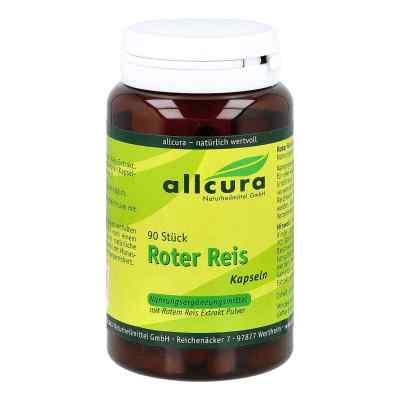 Roter Reis Kapseln 90 stk von allcura Naturheilmittel GmbH PZN 11520010
