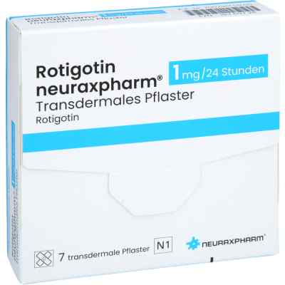 Rotigotin Neuraxpharm 1 Mg/24 H Transderm.pflaster 7 stk von neuraxpharm Arzneimittel GmbH PZN 18369728