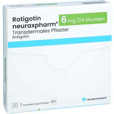 Rotigotin Neuraxpharm 6 Mg/24 H Transderm.pflaster 7 stk von neuraxpharm Arzneimittel GmbH PZN 18369881