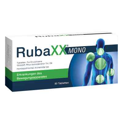 Rubaxx Mono Tabletten 80 stk von PharmaSGP GmbH PZN 14162686