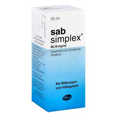 Sab simplex Suspension zum Einnehmen 30 ml von Pfizer Pharma GmbH PZN 00893334