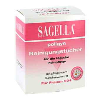 Sagella poligyn Reinigunstücher für die Intimpflege 10 stk von Mylan Healthcare GmbH PZN 09932567