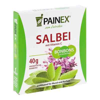 Salbeibonbons mit Vitamin C Painex 40 g von Hofmann & Sommer GmbH & Co. KG PZN 07574922