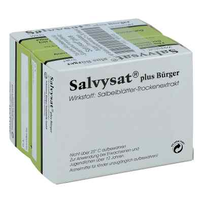 Salvysat Plus Bürger 300 Mg Filmtabletten 2X30 stk von Johannes Bürger Ysatfabrik GmbH PZN 14039655