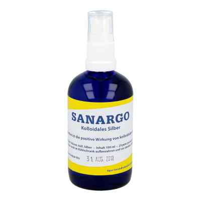 Sanargo kolloidales Silber Sprühflasche 100 ml von AGEV Gesundheitsmittel GmbH PZN 10186678