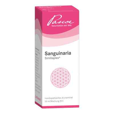 Sanguinaria Similiaplex Mischung 50 ml von Pascoe pharmazeutische Präparate PZN 15198605