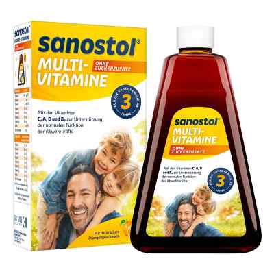 Sanostol ohne Zuckerzusatz Saft 460 ml von DR. KADE Pharmazeutische Fabrik  PZN 02171823