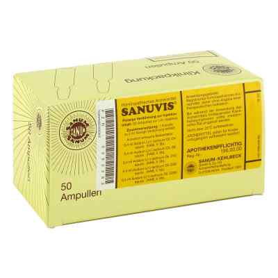 Sanuvis Injektion 50X2 ml von SANUM-KEHLBECK GmbH & Co. KG PZN 02360263