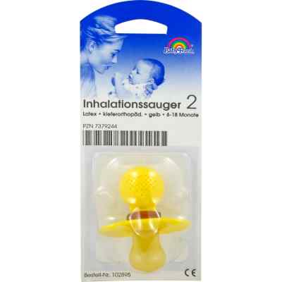 Sauger Inhalation 102895 gelb 1 stk von Büttner-Frank GmbH PZN 07379244