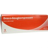 Saugkompressen steril 20x40cm Draco 5 stk von Dr. Ausbüttel & Co. GmbH PZN 06563158
