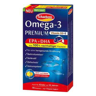 Schaebens Omega-3 Premium Kapseln