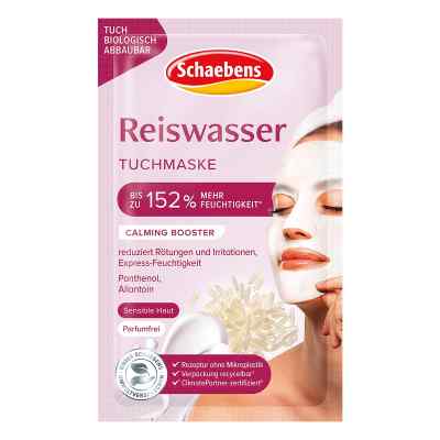 Schaebens Reiswasser Tuchmaske