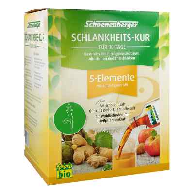 Schlankheitskur 5 Elemente Schoenenberger 1 Pck von SALUS Pharma GmbH PZN 01249061