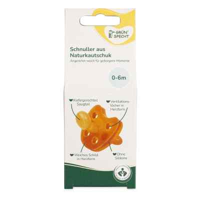 Schnuller aus Naturkautschuk, 0–6 Monate, FS