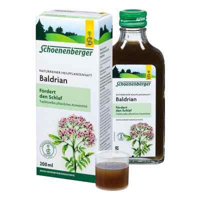 Schoenenberger Naturreiner Heilpflanzensaft Baldrian 200 ml von SALUS Pharma GmbH PZN 00692067