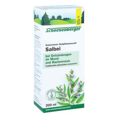 Schoenenberger Naturreiner Heilpflanzensaft Salbei