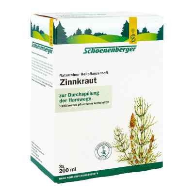 Schoenenberger Naturreiner Heilpflanzensaft Zinnkraut 3X200 ml von SALUS Pharma GmbH PZN 00700298