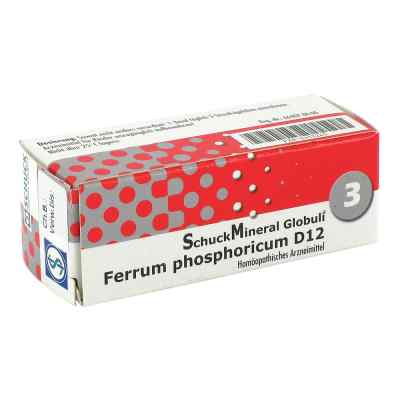 Schuckmineral Globuli 3 Ferrum phosphoricum D12 7.5 g von SCHUCK GmbH Arzneimittelfabrik PZN 00413245