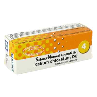 Schuckmineral Globuli 4 Kalium chloratum D6