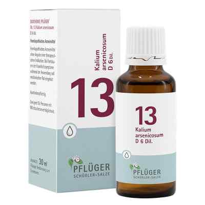 Schüßler Biochemie Pflüger 13 Kalium arsenicosum D6 Tropfen