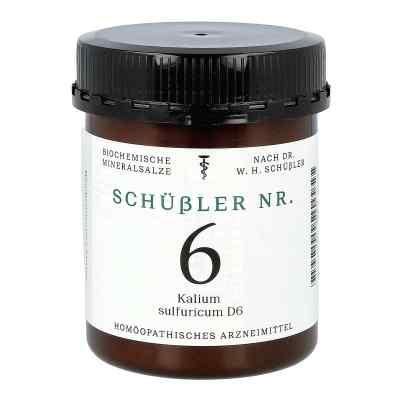 Schüssler Nummer 6 Kalium sulfuricum D6 Tabletten 1000 stk von Apofaktur e.K. PZN 10990587