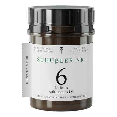 Schüssler Nummer 6 Kalium sulfuricum D6 Tabletten 200 stk von Apofaktur e.K. PZN 13576807