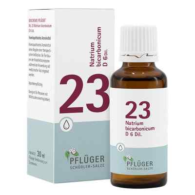Schüßler-Salze Biochemie Pflüger 23 Natrium bicar.D 6 Tropfen