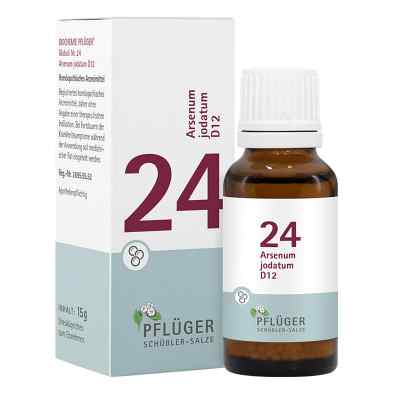 Schüßler-Salze Biochemie Pflüger 24 Arsenum Jodatum D12 Globuli