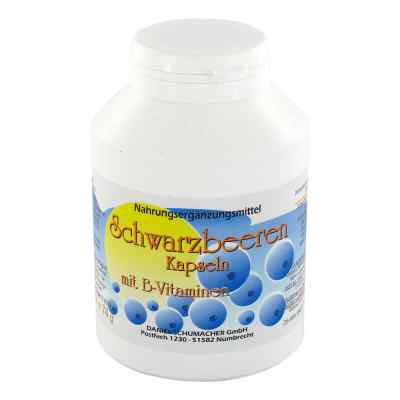Schwarzbeeren Kapseln 180 stk von Nowak GmbH PZN 02326237
