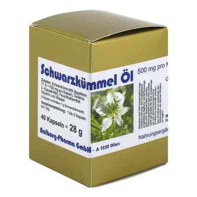 Schwarzkümmelöl Kapseln 40 stk von FBK-Pharma GmbH PZN 07594089