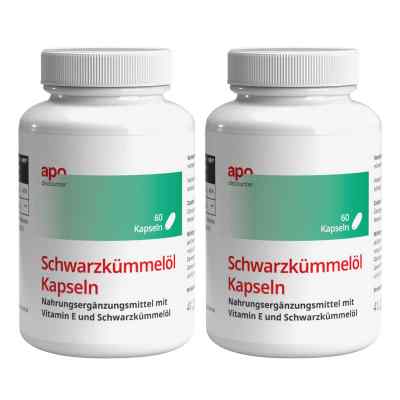 Schwarzkümmelöl Kapseln 500 mg von apodiscounter 2x60 stk von apo.com Group GmbH PZN 08102157