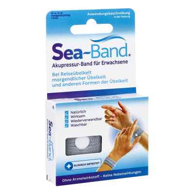 Sea-band Akupressurband Für Erwachsene Grau 2 stk von EB Vertriebs GmbH PZN 18036122
