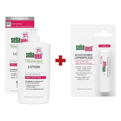 Sebamed Trockene Haut Parfumfrei Lotion Urea + Sebamed Lippenpfl