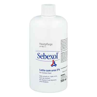 Sebexol Lotio cum urea 5% 500 ml von DEVESA Dr.Reingraber GmbH & Co. PZN 07436491
